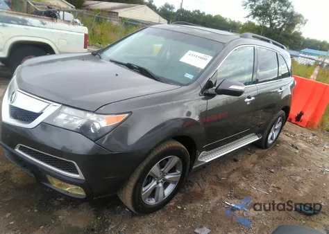 2012 Acura Mdx Technology Package from USA, damaged, VIN 2HNYD2H35CH503258